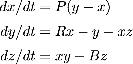 Lorenz Attractor Equations Lorenz Attractor Equations