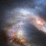 Andromeda Galaxy and the Milky Way Collide