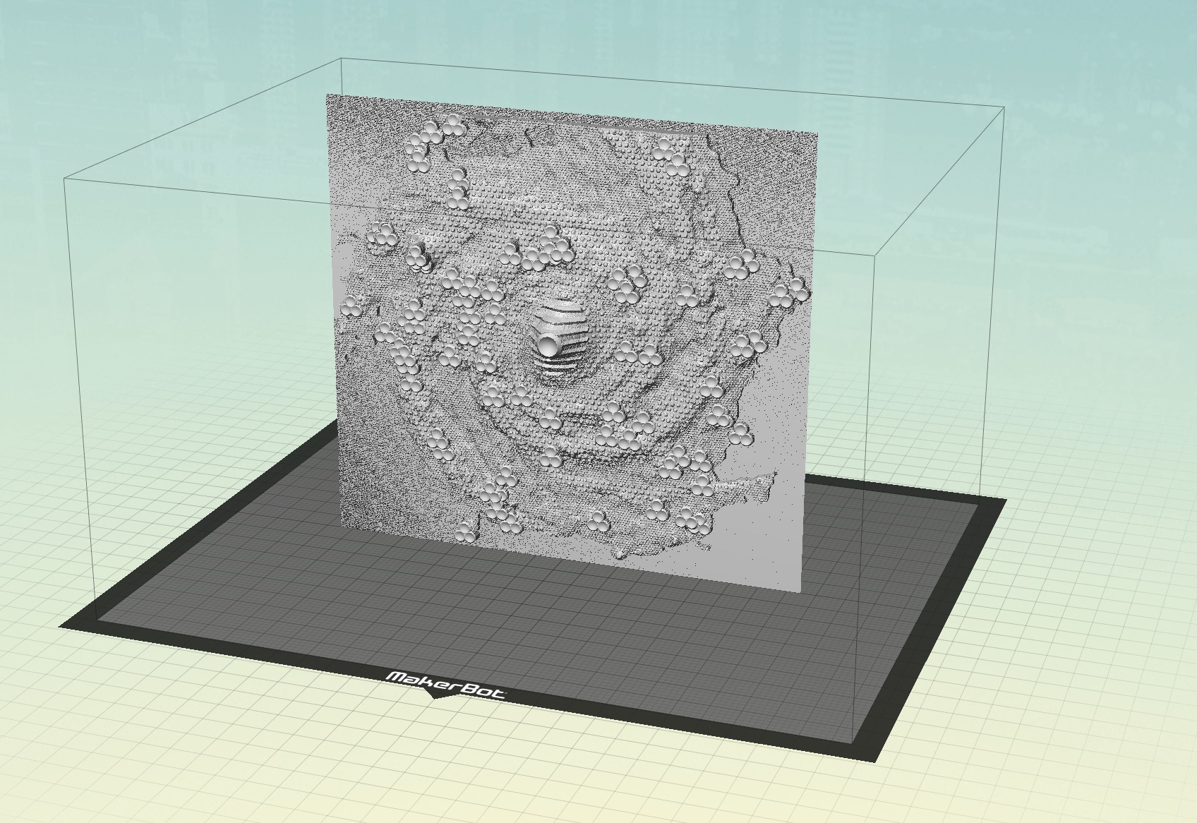 NGC 3344 on Makerbot5