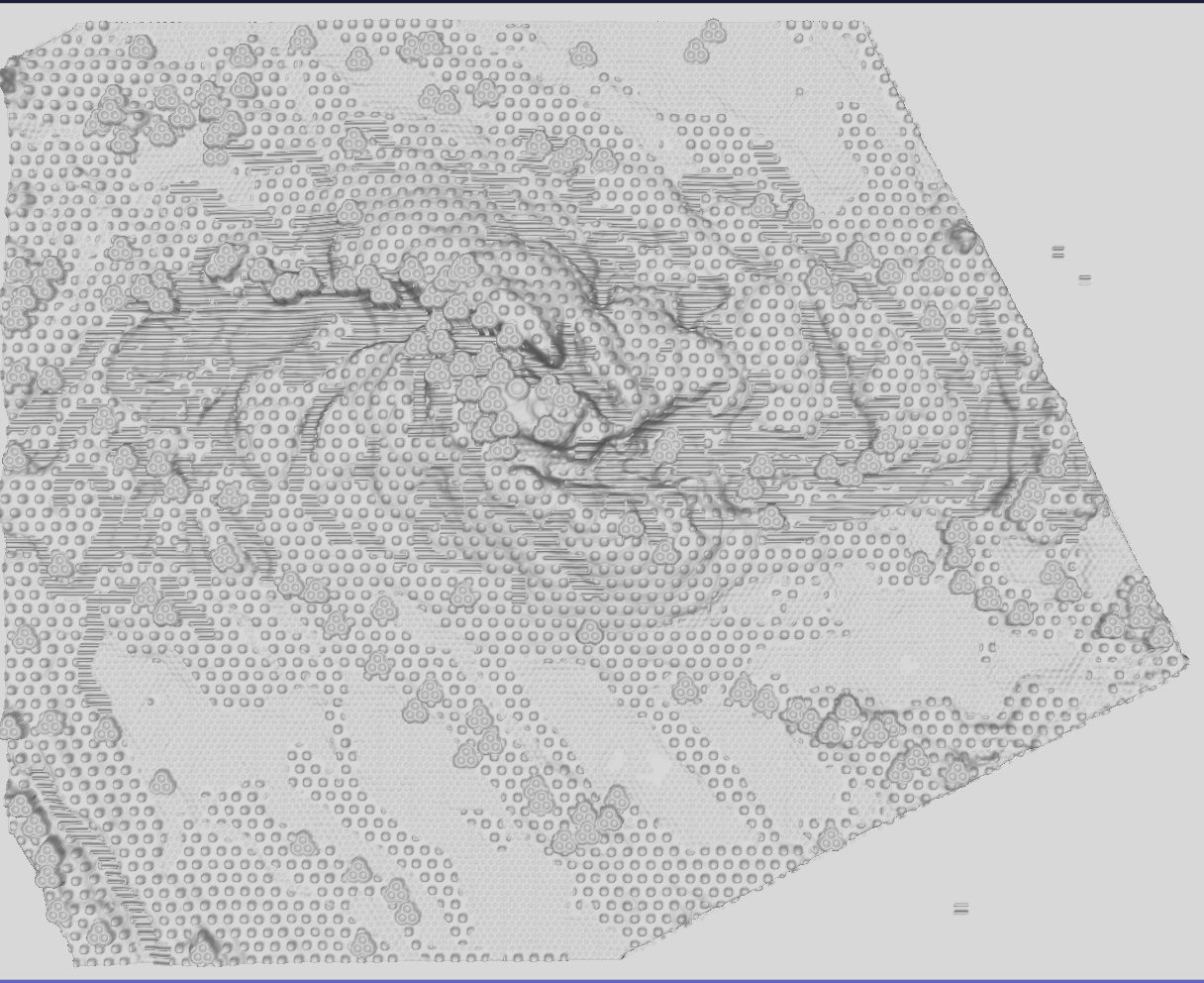 NGC1365 HST WFC3 UVIS stl file