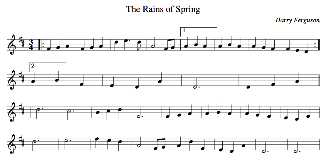 The Rains of Spring