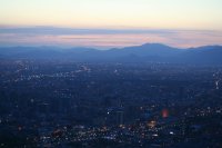 Santiago by night