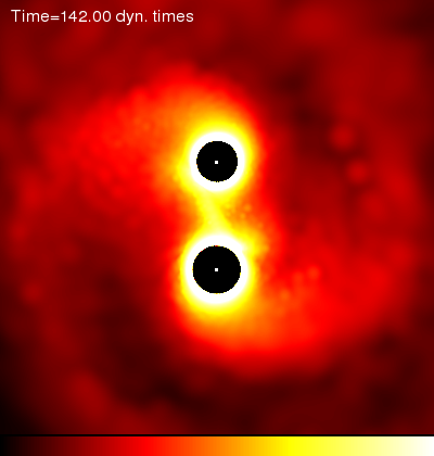 Simulation snapshot