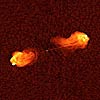 Image of Cygnus A: Radio