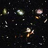 Image of many distant galaxies
