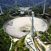 Image of Arecibo radio telescope